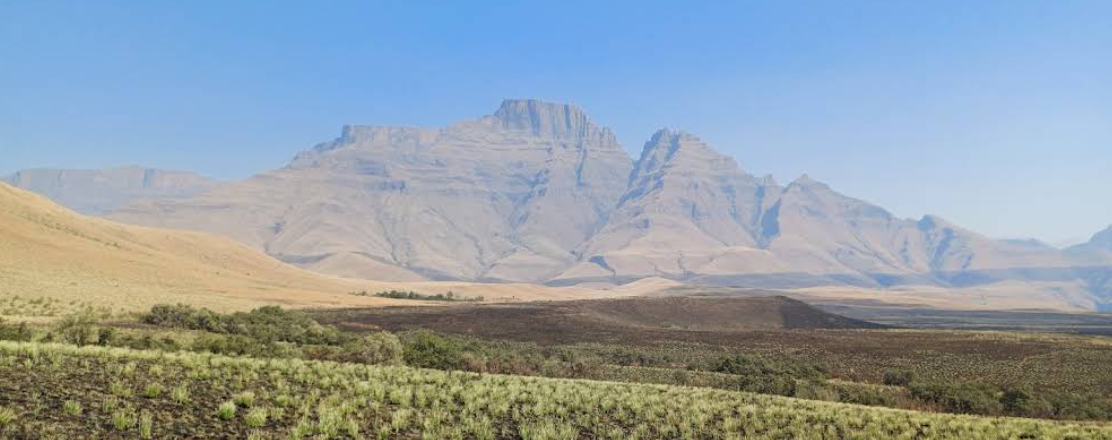 Panoramic view along the Sunset Trail